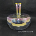 Decanter de vidro de revestimento colorido por atacado com rolha